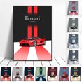 thumbnail image 2 of Pinturas y grabados de coches Porsche Singer DLS a todo gas, pósteres en lienzo, imágenes artísticas de pared para decoración de salas de estar, 2 of 5