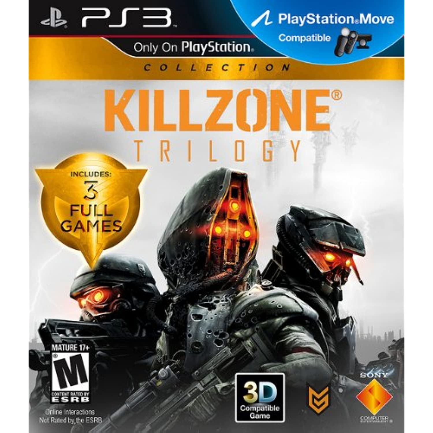 Ps3 Killzone Trilogy Collection - 2 Disc 