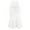 White, variant on Plus Size Skirts for Curvy Women Solid Color High Waisted Long Skirt Casual Work Office Fishtail Maxi Skirts for Women 2025