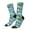 2 Black-2, variant on Crocodile Riding Skateboard Crew Socks for Men & Women, Breathable Casual Athletic Ankle Socks