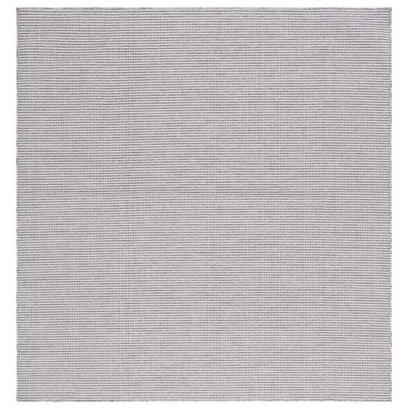 SAFAVIEH Martha Stewart Hampton Solid Indoor/Outdoor Area Rug, Beige/Black, 6'5" x 6'5" Square