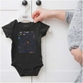 thumbnail image 5 of PACMAN Game Over Retro Video Gaming Romper Boys or Girls Infant Baby Brisco Brands 12M, 5 of 6