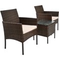 thumbnail image 2 of Juego de Muebles Jardimex Sala para Exterior Jardin Patio Terraza 3 Pzs Cafe, 2 of 8