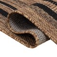 thumbnail image 3 of JONATHAN Y TSN210E-28 Lido Traditional Casual Pinstripe Border Brown/Dark Gray 2 ft. x 8 ft. Indoor/Outdoor Runner Rug, 3 of 7