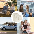 thumbnail image 4 of MUZPU Packing Cubes for Travel 7 Pcs Foldable Set Lightweight Luggage Organizers Beige, 4 of 5