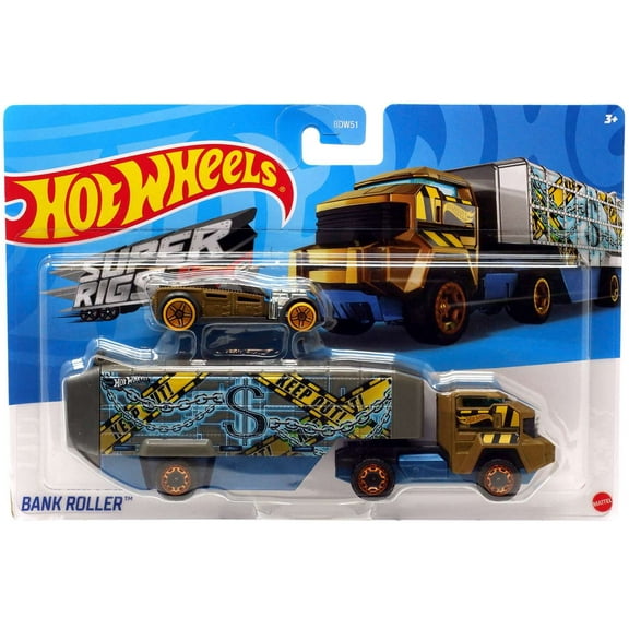 Hot Wheels Super Rigs Bank Roller Diecast Car (2022)