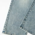 thumbnail image 5 of enyan Jeans Girls Kids Jean Pants Girls Cute Ripped Elastic Waisted Long Flared Pants Stretchy Jeans Denim Pants with Pockets Clothes Girls Light Blue,15-16 Years, 5 of 6