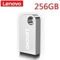 thumbnail image 1 of Lenovo-Memoria USB 3,0 de Metal de alta velocidad, pendrive resistente al agua, 1TB, 512GB, Adaptador tipo C qym unisex, 1 of 2