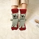 thumbnail image 5 of Calcetines de animales, regalos de , divertidos, gruesos y suaves, calcetines de tubo medio para el dormitorio y el hogar. Oso rojo, 5 of 7