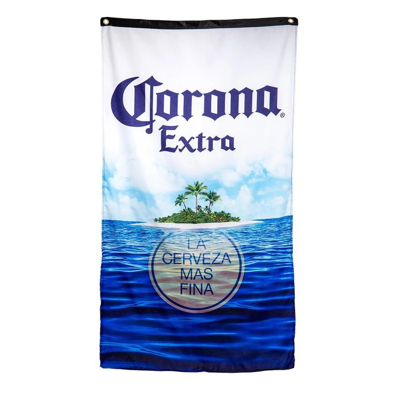 Corona Beer Beach Logo Indoor Wall Banner 30 by 50 Corona Beer Beach Logo Indoor Wall Banner 30 by 50