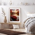 thumbnail image 6 of Diamond Art Kit for Adults, Sunset Lake Autumn Reflections Boat Diamond Painting for Adults Beginners, DIY Diamond Art Painting Kits, 5D Diamond Painting Crafts for Home Decor 12x16 Frameless, 6 of 7