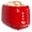 Red, variant on Maircle 2 Slice Stainless Steel Toaster for Bread Toast, Revolution Wide Slots, Red