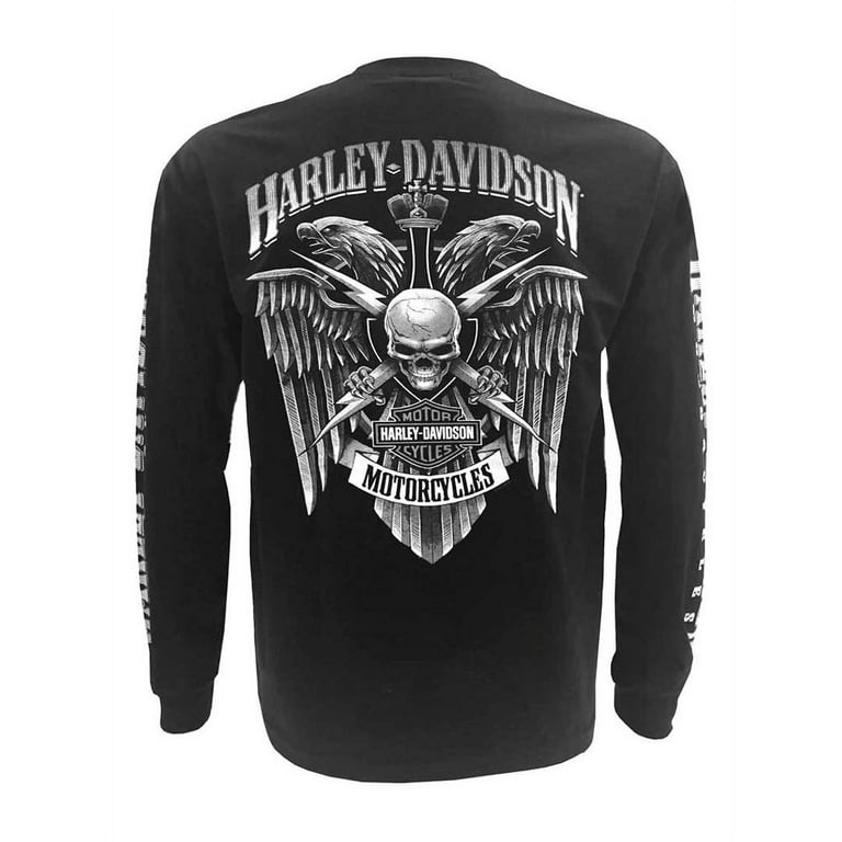10S　Harley-Davidson L/S Tee NICARAGUA製 10S Harley-Davidson L/S Tee NICARAGUA製 メンズ