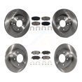 thumbnail image 1 of Transit Auto Front Rear Disc Brake Rotors and Semi-Metallic Pads Kit for Car 2014-2016 Kia Soul K8S-103140, 1 of 11