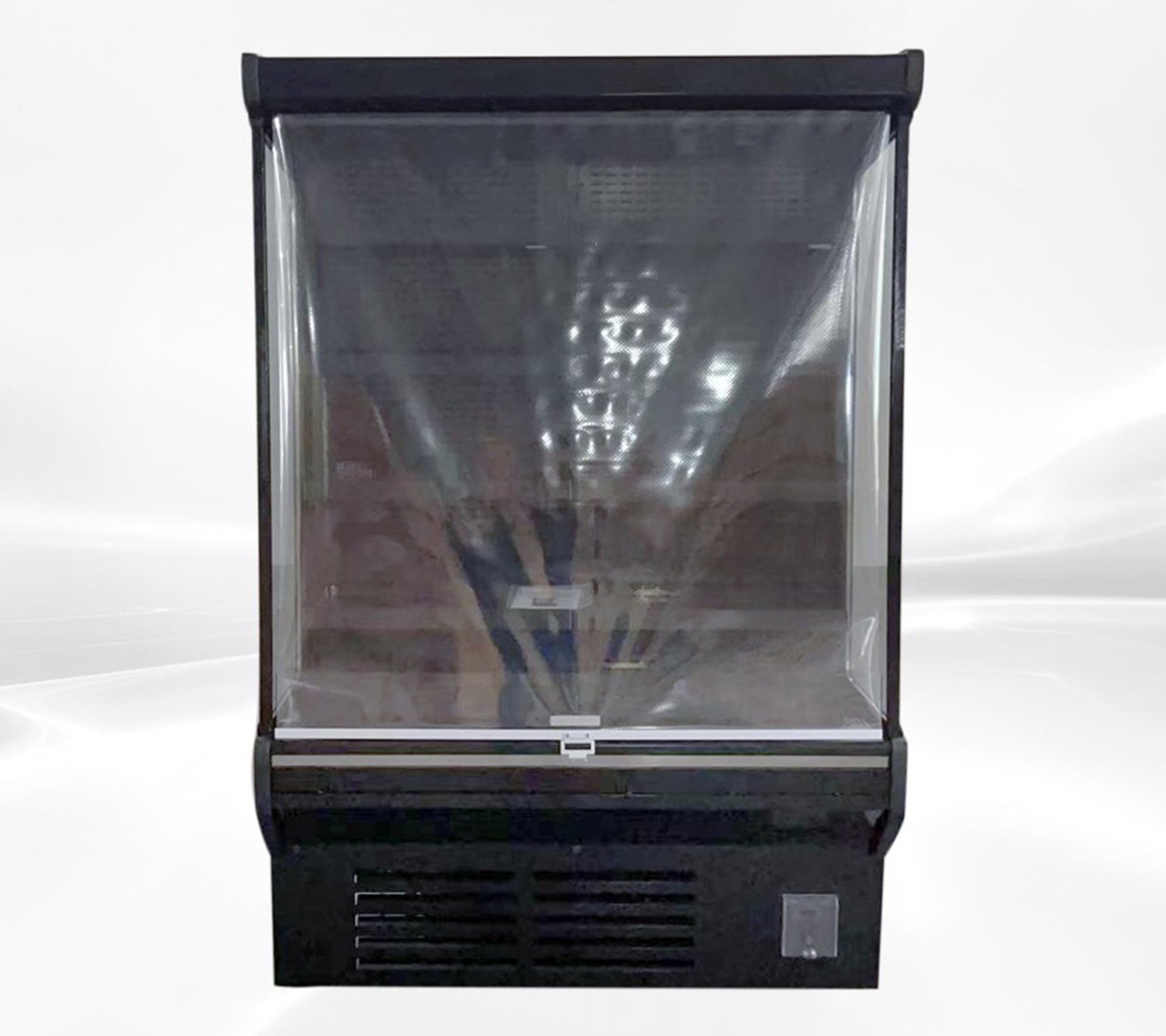 51" 15.7 cu. ft Open Air Display Case Refrigerator, Commercial Grab & Go Refrigerated Merchandiser