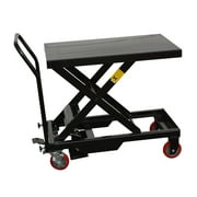 Offex Steel Hydraulic Table Cart - Black