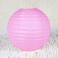 thumbnail image 1 of Nvzi Faroles de papel decorativos, faroles de papel colgantes, faroles para interiores y exteriores para lámparas de hogar, fiestas, decoración de eventos (rosa, 6 piezas), 1 of 5