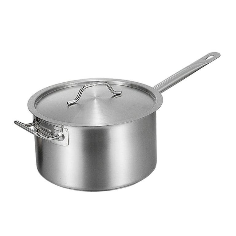 Ergonomic Stainless Steel Saucepan With Clear Glass Cover - Perfect For  Multipurpose Cooking & Home Kitchen! - Temu