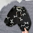 thumbnail image 2 of KVPLBQFD Comfy Shorts Black Ruffle Shorts Short Shorts 6 to 9 Months Baby Girl Clothes Teen Girl Jeans Baggy Black Jeans Girls Denim Shorts, Black 5-6 Years, 2 of 5