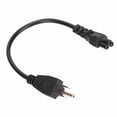 thumbnail image 3 of 5-15p Macho A IEC320 C5 Cable de Alimentación Femenino, EE. Uu. Cable de Alimentacia de la Computera de US 125 ~ 250V 0./0.98 Pies de Servicio Pesado para Computeradoras, 3 of 7