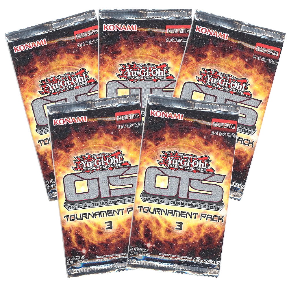 YuGiOh Cards OTS Tournament Pack 3 5 PACK LOT (15 Cards Total
