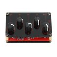 thumbnail image 3 of Mixer 4 Entrada 1 salida circuito de alimentación pasiva mini consola de mezcla de tarjetas de sonido estereofónicas 100 \ 240v enchufe estadounidense, 3 of 10