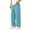 Light Blue, variant on Girls Boys Sweatpants Baggy Cotton Wide Leg Elastic Waist Sweat Pants Fall Dance School Trousers with Pockets Yellow