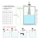 thumbnail image 3 of Medidor De Nivel Del Tanque De Agua Sensor de medidor de nivel de tanque de agua ultrasónico con receptor de transmisor de alarma de tiempo, 3 of 5