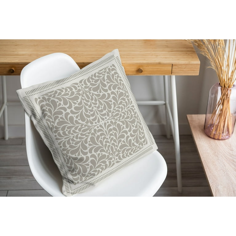 Arlene Greige Accent Pillow by Kavka Designs Walmart