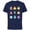 Navy, variant on Disney Princess Holiday Enchanting Christmas Ornaments - Short Sleeve Cotton T-Shirt for Adults - Customized-Black
