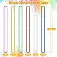 thumbnail image 2 of 24 Pcs Mardi Gras Beads Necklaces,6 Colors Christmas Necklaces 33 Inch 7 mm Metallic Bead Necklaces Party Beads Necklace Round Beaded Necklaces for Mardi Gras, Christmas, Carnival Party Favor, 2 of 6