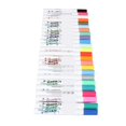 thumbnail image 4 of Rotuladores de pintura acrílica de 24 colores, rotuladores de pintura impermeables de secado rápido para estudiantes para lienzo y rocas de madera, 4 of 5