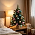 thumbnail image 6 of Assorted Christmas Ball Ornament Set with Storage Box, Shatterproof Xmas Tree Hanging Baubles in Glossy Matte Glitter Ribbed Finishes for Home Holiday Decor Christmas Ball Ornaments, 6 of 8