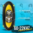 thumbnail image 4 of Bocinas para Auto Pyle 3 Vías Pro Negro 300 Watts, 4 of 7