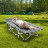 Portable Lit pliable Lit avec 3.3 Pouce Matelas et Senegal Portable Lit pliable Lit avec 3.3 Pouce Matelas et Senegal