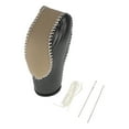 thumbnail image 1 of Cubierta de pomo de cambio antideslizante para Ford Fusion 2013-2016 Negro Beige Cuero Sintético, 1 of 6