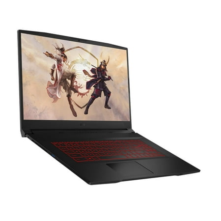MSI Katana GF76 11U Laptop | 17.3" 1920x1080 FHD | Core i7 - 11800H - 512GB SSD Hard Drive - 16GB RAM - Nvidia GeForce RTX 3050 | 8 cores @ 4.6 GHz - 4GB GDDR6 Win 10 Home Black