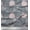 Slate Gray, variant on Soimoi Cotton Duck Fabric Heart,Bee & Floral Artistic Print Sewing Fabric Yard 42 Inch Wide
