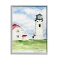 thumbnail image 4 of Stupell Industries Chatham Harbor Lighthouse Coastal Cape Destination Black Framed, 16 x 20, Design by Melissa Hyatt LLC, 4 of 5
