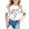 thumbnail image 4 of mgoYE 250 Years 1776-2026 250th Birthday Eagle T-Shirt for Celebrate 250th Anniversary of America Patriotic Tee 250 Short-Sleeved Top for Girls Boys 250th Anniversary USA Shirt Kids, 4 of 5