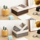 thumbnail image 3 of Monstrate Cestas de almacenamiento tejidas especiales para almacenamiento atractivo y decorativo pequeña cesta de almacenamiento Almacenamiento y organización del hogar Beige, 3 of 6