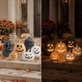 thumbnail image 7 of Handcrafted Light Up Jack-O'-Lantern Halloween Decor, Pumpkin Centerpiece with String Lights for Dining Table, Mantel & Spooky Fall Home Display, 7 of 7