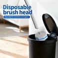 thumbnail image 2 of 50Pack Disposable Toilet Brush Refills with Preloaded Cleaner, Compatible with Clorox and Most Standard Wand Handles, Bathroom Cleaning Heads, 2 of 5