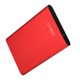 thumbnail image 3 of Caja de disco duro SSD para computadora portátil SATA USB 3.0 de 2,5 pulgadas, caja de disco duro externo de 7-9,5 mm (rojo), 3 of 14