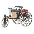 thumbnail image 1 of 1:12 Scale Classic Tricycle Model Ornaments High Simulation Retro Alloy Car Model Decoration for Home Black, 1 of 4