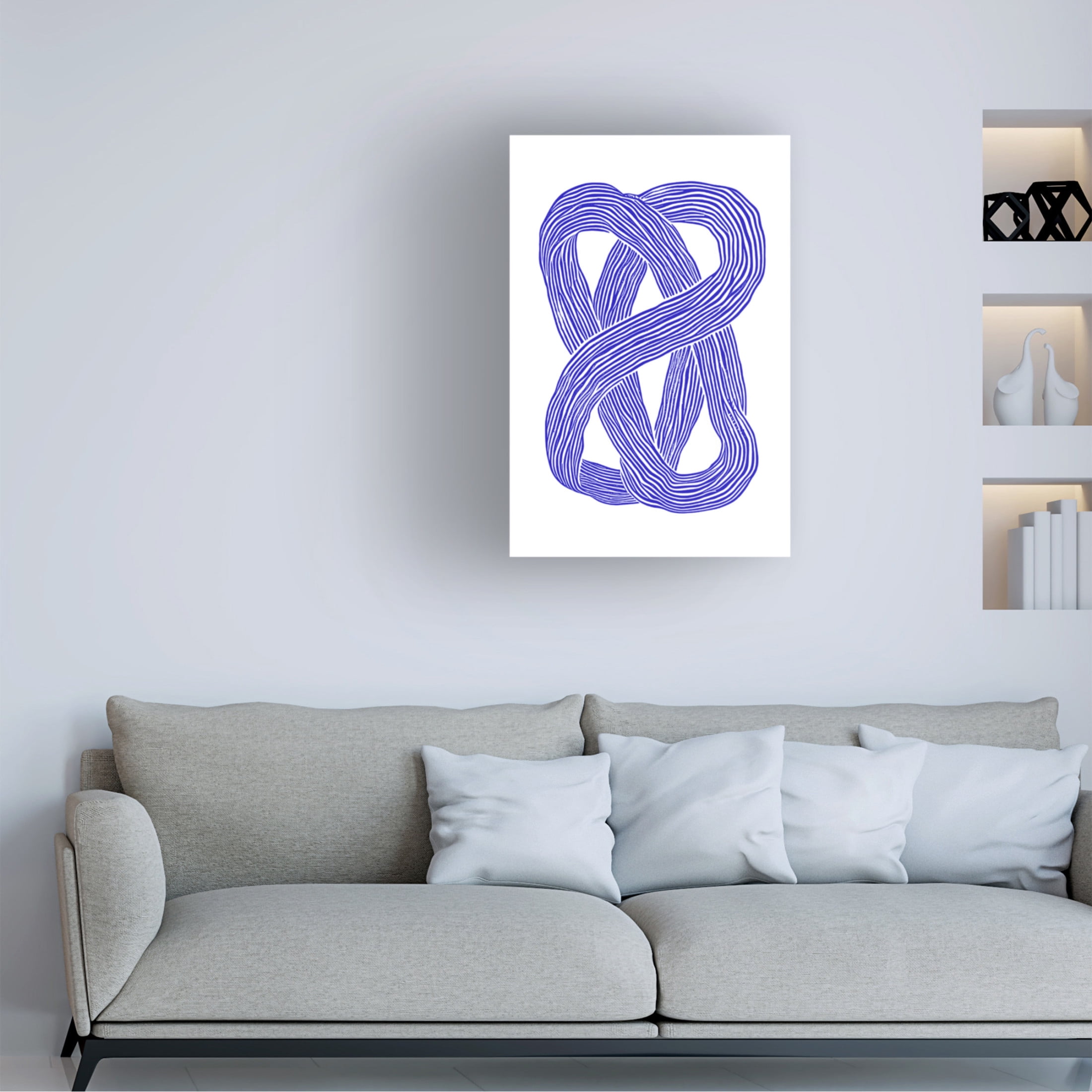 Trademark Fine Art Treechild   Knots No 3 Canvas Wall Art
