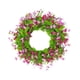 thumbnail image 5 of Corona de flores artificiales, corona de primavera, decorativa, guirnalda Floral, adorno colgante para ventana, puerta delantera, vacaciones, fiesta, 5 of 8