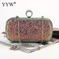 thumbnail image 1 of Bolso de mano de noche con lentejuelas para mujer, bandoleras cruzadas para fiesta, banquete, Mini cartera con purpurina para boda Fivean unisex, 1 of 2