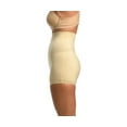 thumbnail image 5 of Women's InstantFigure WBSH010 Shapewear Hi-Waist Boy Shorts (Nude L), 5 of 7