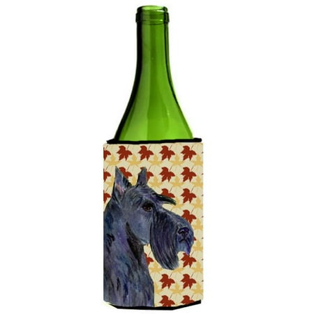 

Scottish Terrier Fall Leaves Portrait Wine Bottle Hugger - 24 oz.